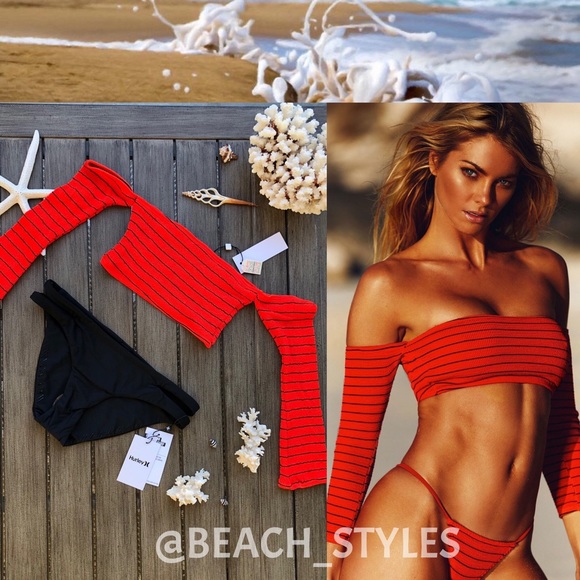 🌴🔆BILLABONG- HIGH TIDE COLD SHOULDER BIKIN🔆 - Picture 2 of 15